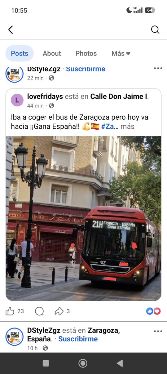 CSomarda1977's tweet photo. Los buses en Zaragoza son la caña.
Mirar el rotulo del bus, mirar 
@NoniMadriz @plenas @fuentedelcierzo https://t.co/HZDdjjsbcl