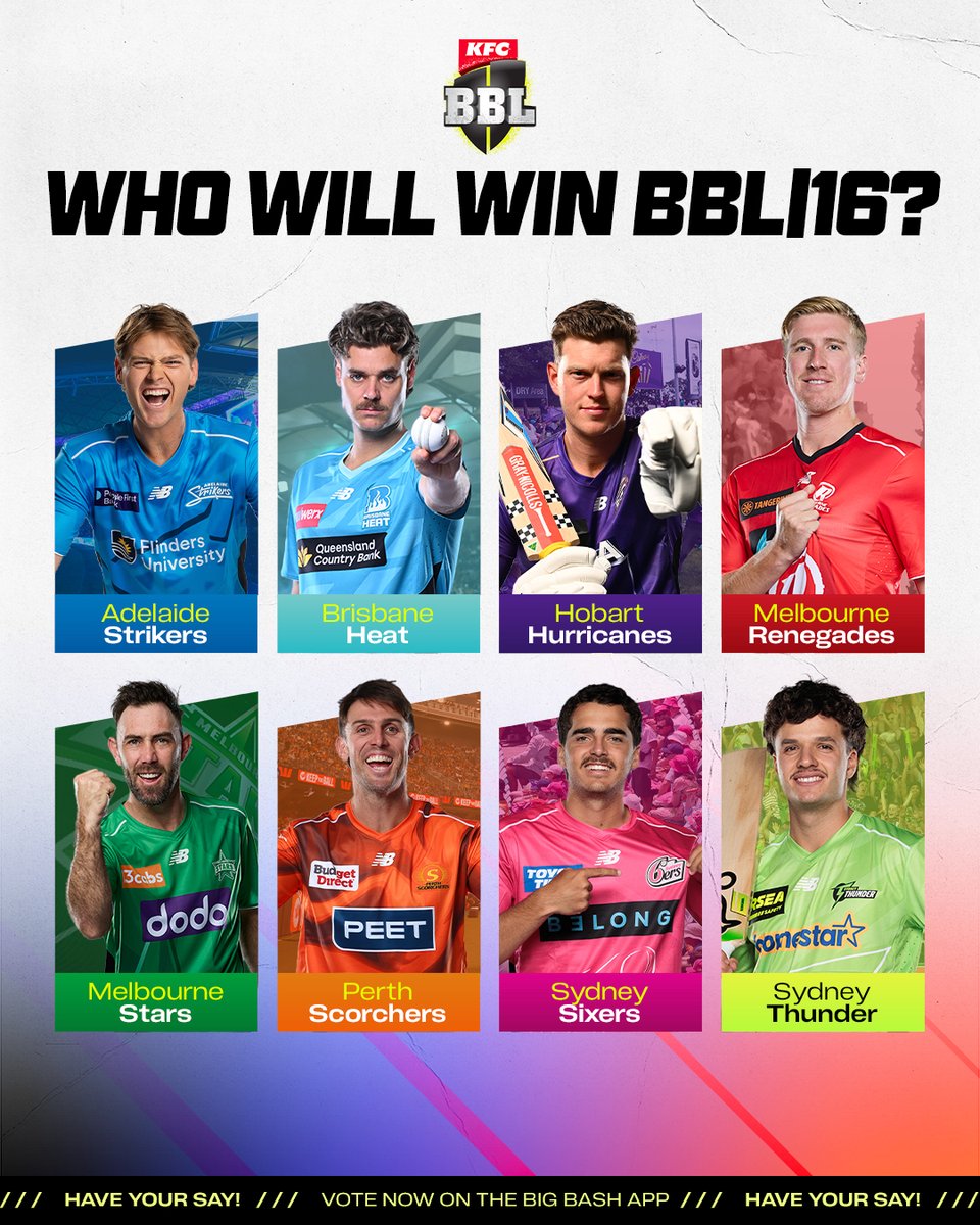 KFC Big Bash League tweet media