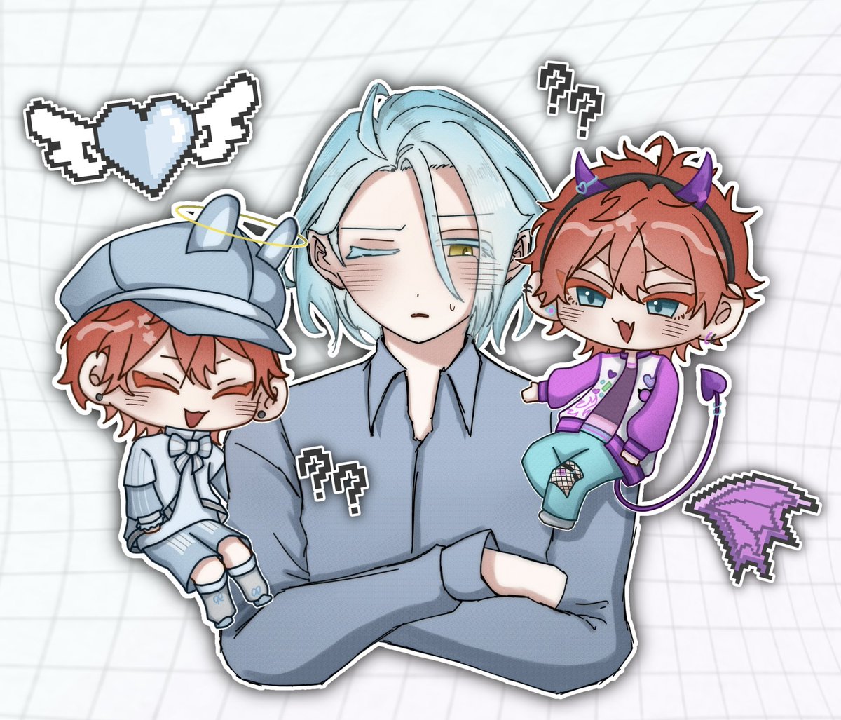 nemui2O24's tweet photo. 👼🏻❓😈❓ https://t.co/IHbXwre9pk