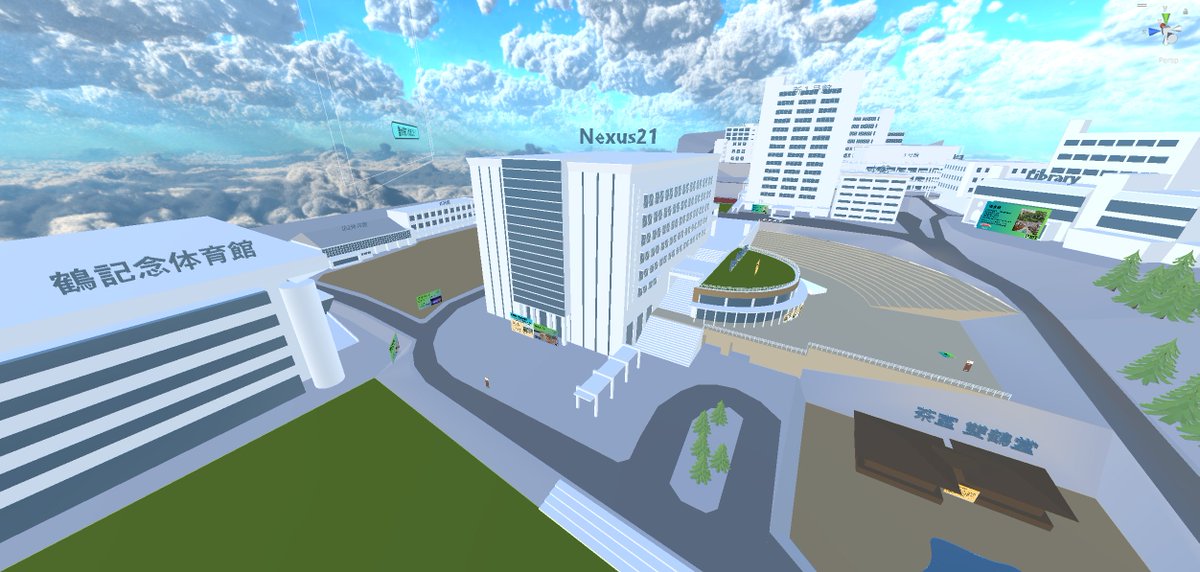 HIT_Metaverse's tweet photo. 皆様こんにちは！HVOC2026年広報部です！
バーチャル学校案内班はclusterで実際に広工大を再現したワールドでの案内を行います！
メンバーから「当日はスタッフがご案内します。お気軽にお越しください！」と一言いただいております！現地に来られない方でも気軽に参加できるのでぜひお越しください～ https://t.co/2MKkiYzgFT