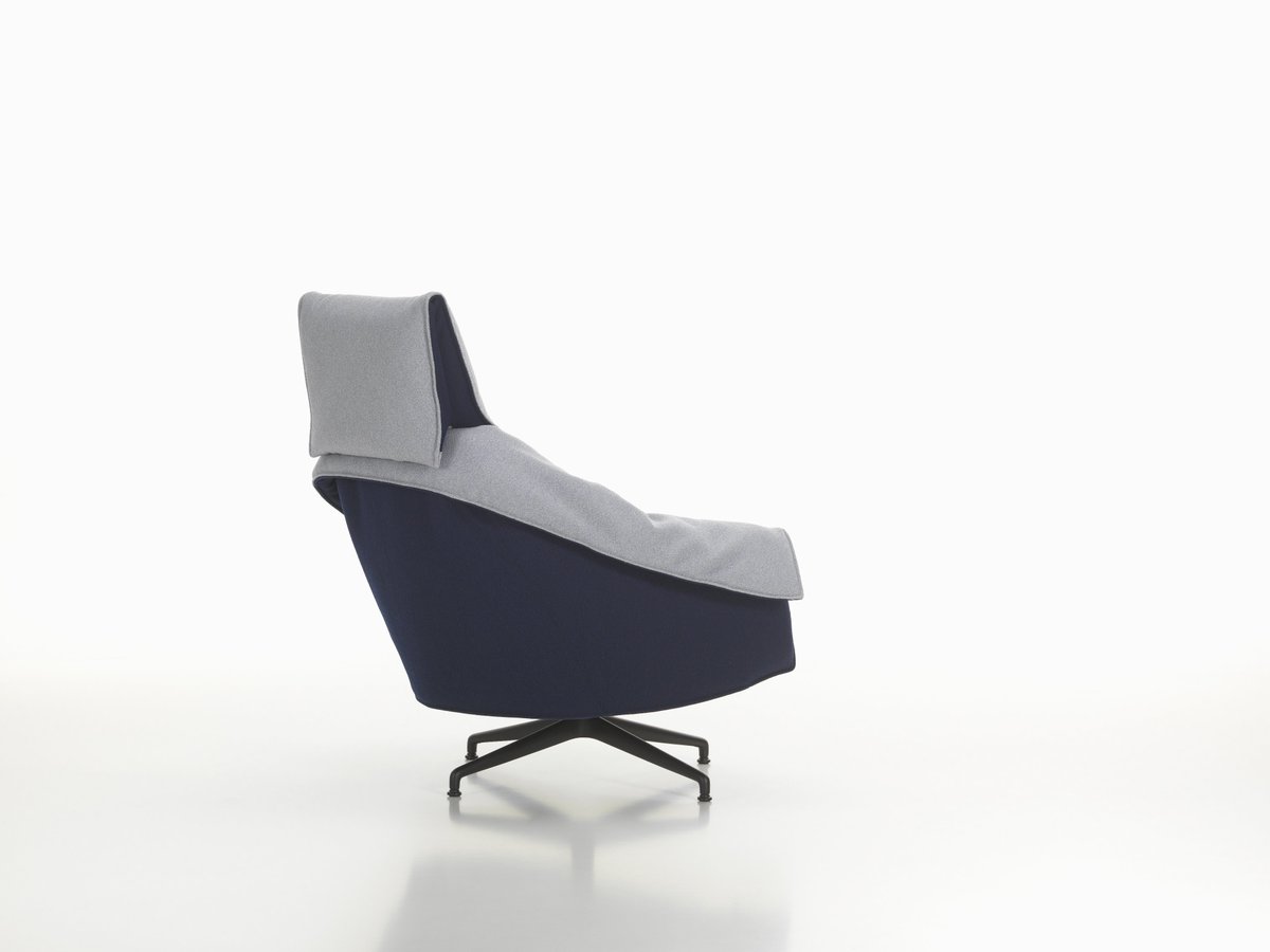 Interior_es's tweet photo. Developed from an innovative mechanism created by #Vitra and in collaboration with Studio OE, the #Bascule #armchair features enveloping upholstery inspired by tailoring techniques that follows the movement of the structure and the user’s body.
-> https://t.co/gRZkcMwJ1W https://t.co/1WCuebdINm