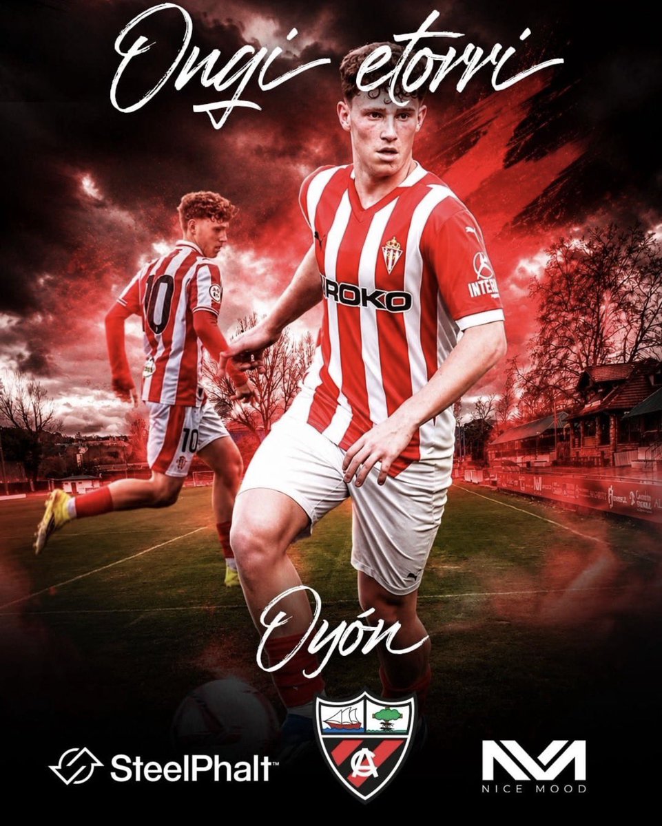 MesasSport's tweet photo. ✍🏻 Aʟᴇx Oʏᴏ́ɴ, 𝗇𝗎𝖾𝗏𝗈 𝗃𝗎𝗀𝖺𝖽𝗈𝗋 𝖽𝖾𝗅 𝖠𝗋𝖾𝗇𝖺𝗌 𝖢𝗅𝗎𝖻.

🎩 El talentoso atacante Asturiano, llega al conjunto de Getxo tras militar toda su carrera en las filas @RealSporting y disputar 7 partidos con el primer equipo

⭐️ @AlexOyon &amp; 🔴 @arenas_club1909 https://t.co/SJM8DC1gmI