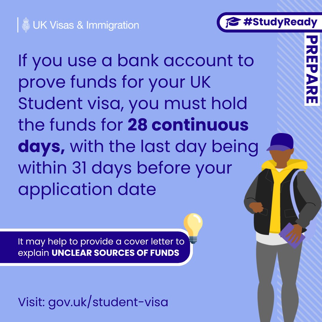vnBritish's tweet photo. Your UK Student visa will be refused if your funds do not meet the rules! If you are using a bank statement to prove your funds, check here if it meets UKVI requirements https://t.co/wykFE1yyVy #StudyReady https://t.co/SERC0vP2Kp