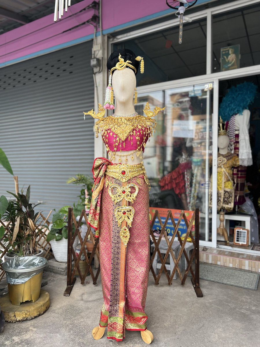 kanchiakchon's tweet photo. ชุดรำบวงสรวงองค์ปู่พญานาคทางร้านพร้อมบริการ อยากสวยเด่น ไม่เป็นรองใคร ต้องร้านเราดูแลเท่านั้นค่ะชุดหน้าผมสวยเด่น ชุดทางร้านสามารถปรับแก้ได้ให้เป็นทั้งไซต์เด็กและไซต์ผู้ใหญ่ค่ะ ￼￼￼￼￼{ชุด2}

#ร้านเช่าชุดกรรเจียกจอ�� #ไทรน้อย #นนทบุรี
#ชุดรำบวงสรวง #บวงสรวงพญานาค #วัดบางจาก￼￼ https://t.co/EZgWnQ7IBd