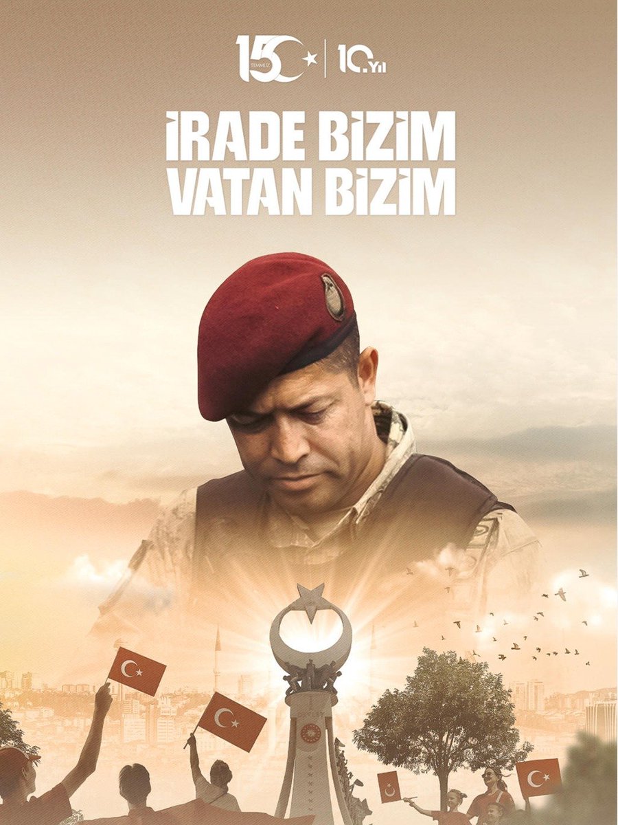 NigdeValiligi's tweet photo. 🇹🇷 15 Temmuz'un 10. yılında...

Aziz şehitlerimizi rahmet, kahraman gazilerimizi minnetle anıyoruz.

#15Temmuz 
#ZaferBizim https://t.co/biCMi7qDJA