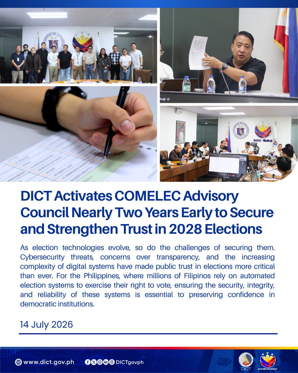 Department of ICT tweet media