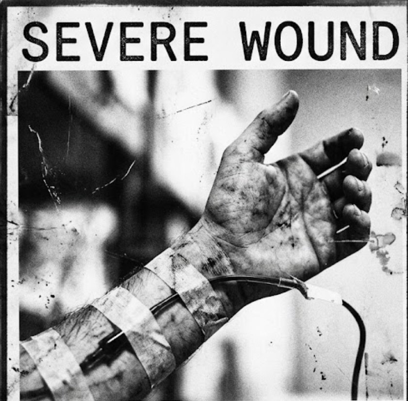 sicknessreport's tweet photo. Severe Wound presents: "Intravenous Melancholy". [Sterile - Single Use Only - Dispose After Use] (Death Industrial / Power Electronics) //August 2026// https://t.co/QbgGx0J9KJ