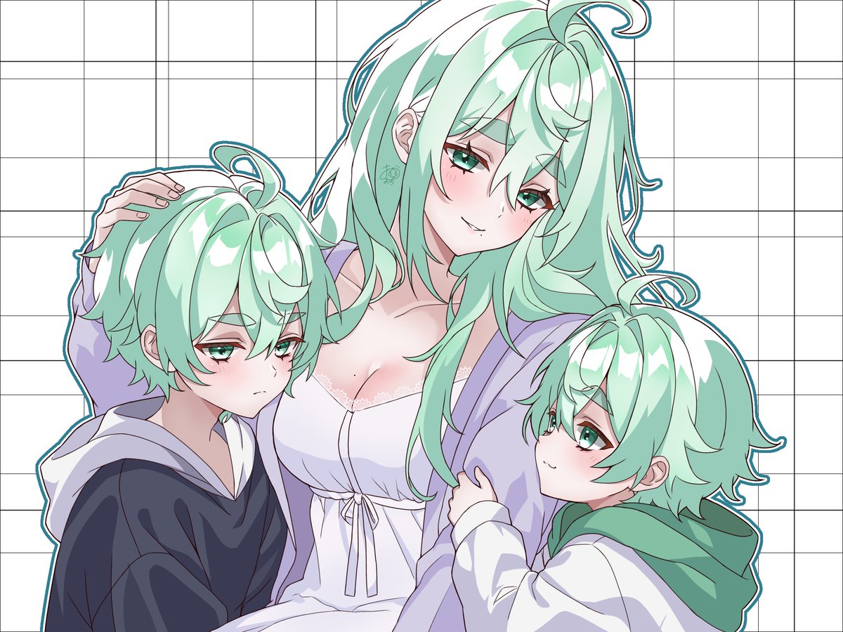 0NIKU0DI's tweet photo. お姉ちゃん！！だ～いすき♡♡

 #oc 
 #創作 https://t.co/y40ksXorCf