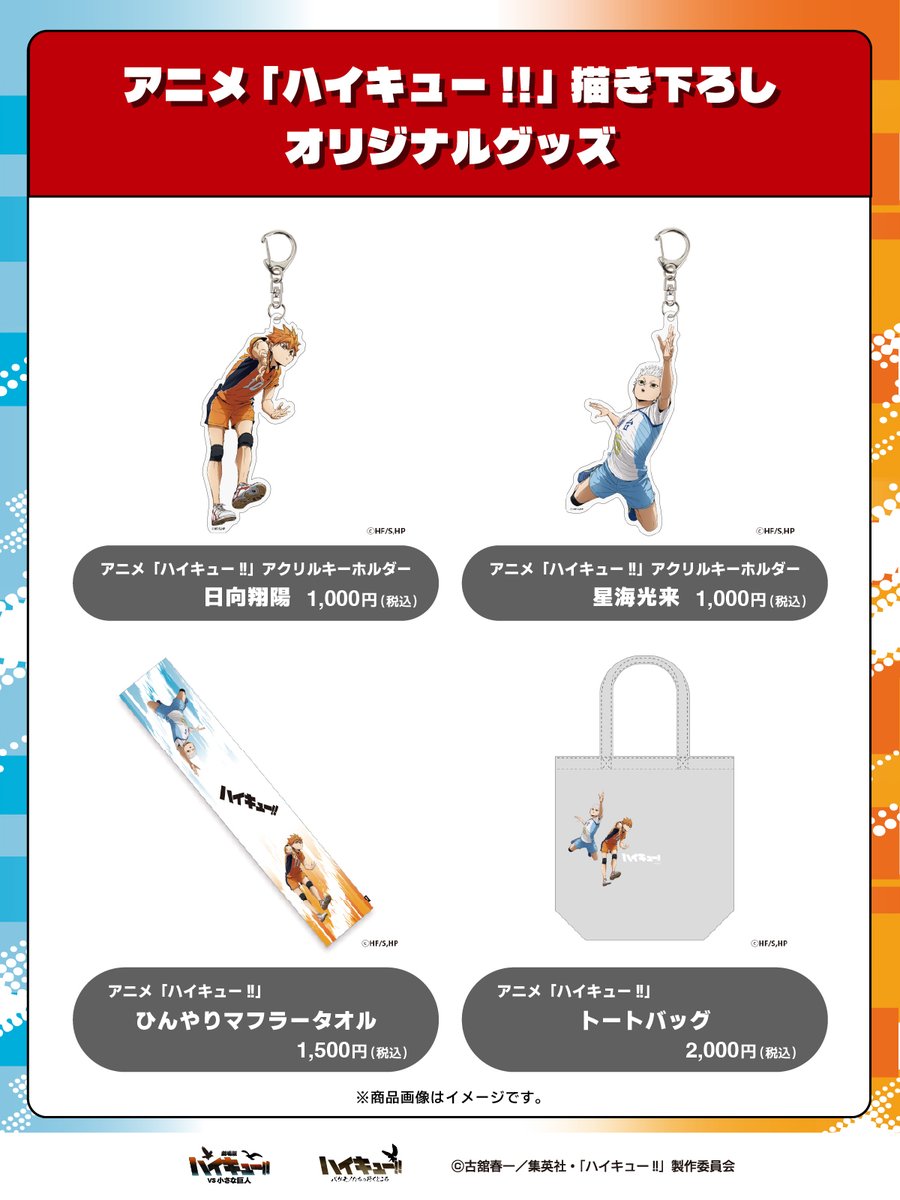 アニメ「ハイキュー!! 」とバレーボール日本代表との オフィシャル