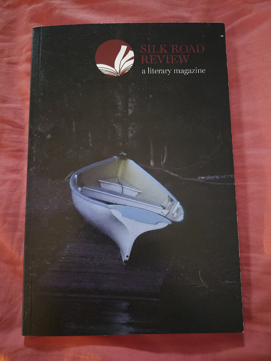 LoukiaBorrell's tweet photo. New poetry up in Silk Road Review, a literary journal @pacificu in Oregon. My poem, 'On Your Passing Journey,' is featured along with other poems, stories, artwork, and more. My piece imagines my father is making a post-mortem visit with me, a last goodbye, on his way to his final destination. Many thanks to the editors for selecting my work, and congratulations to all the contributors. @SilkRoadReview