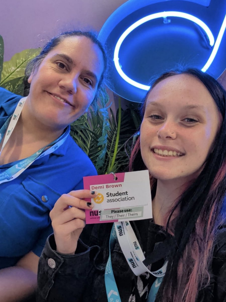 AyrshireCollSA's tweet photo. It's time for @NUSScotland Lead and Change. This is a great opportunity for elected officers to network, talk all things student life and understand the impact they can have for students. Looking forward to a great day 😄
#edinburghcollege #nus #leadandchange #studentlife https://t.co/iplpWFYMrM