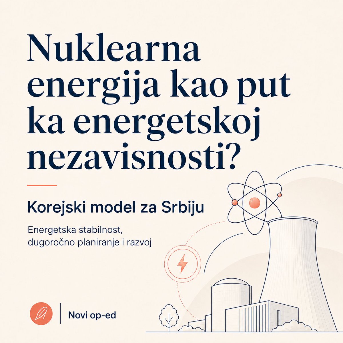 WBKoreaNetwork's tweet photo. Može li nuklearna energija biti put ka većoj energetskoj nezavisnosti Srbije?

U novom tekstu, član naše Mreže @leskakg034 analizira kako je Republika Koreja posle naftne krize izgradila snažan nuklearni sektor i šta Srbija može da nauči iz tog iskustva: https://t.co/H8HBVon9wQ https://t.co/nCQDfnUPSB