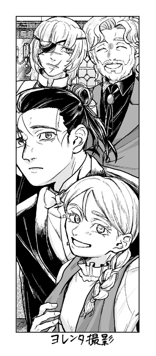 b_e__n_i9's tweet photo. なにかの集まりみたいな絵
みんなの正装見たい https://t.co/tT8QuLDRLs