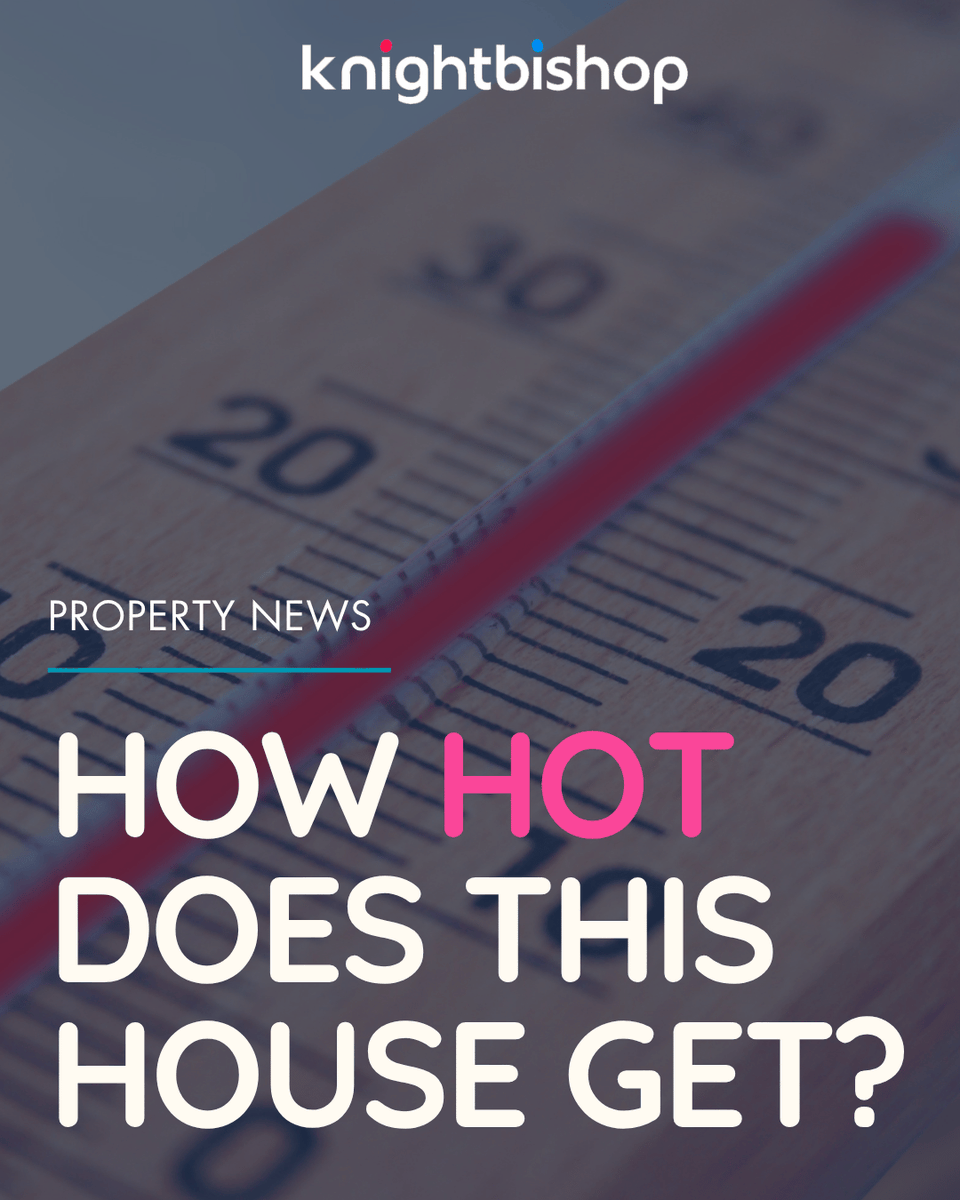 knightbishopltd's tweet photo. It's not just about bedrooms &amp; bathrooms anymore.

As UK summers get warmer, buyers are asking a new question: "Will this home stay cool?" ☀️

Good ventilation, shaded gardens and well-insulated rooms are becoming more desirable.

Have your priorities changed when house hunting? https://t.co/k2ElynIKZn
