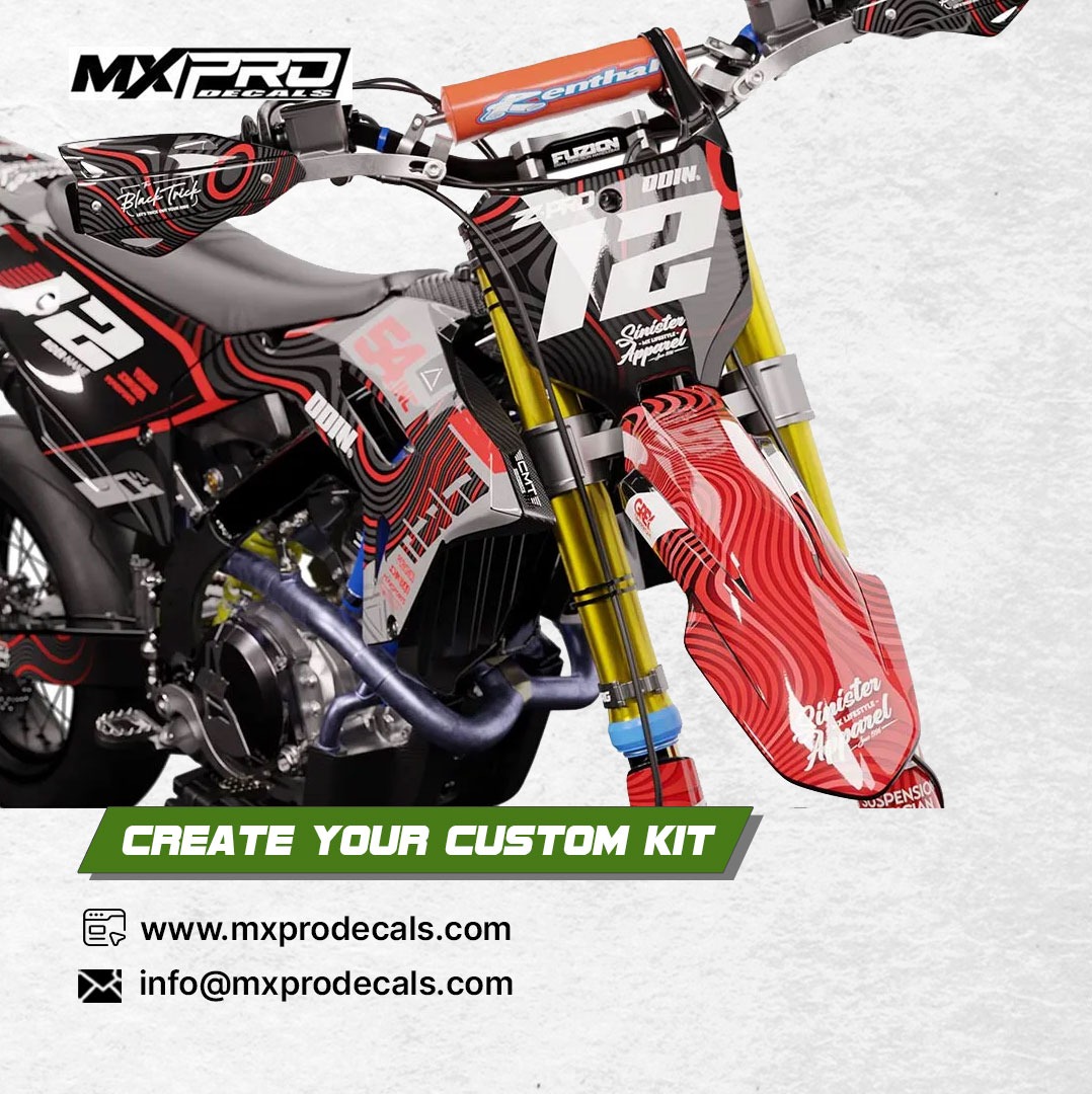 MXPRODECAL's tweet photo. 🏁 Your Bike. Your Style.
Stand out with a custom motocross graphics kit featuring your name, race number, logos, and colors—built for performance and made to last.
🔥 Design yours: https://t.co/qs9NFdlCd6
#MXProDecals #MotocrossGraphics #CustomGraphics #DirtBike https://t.co/S9dbHd7Fki