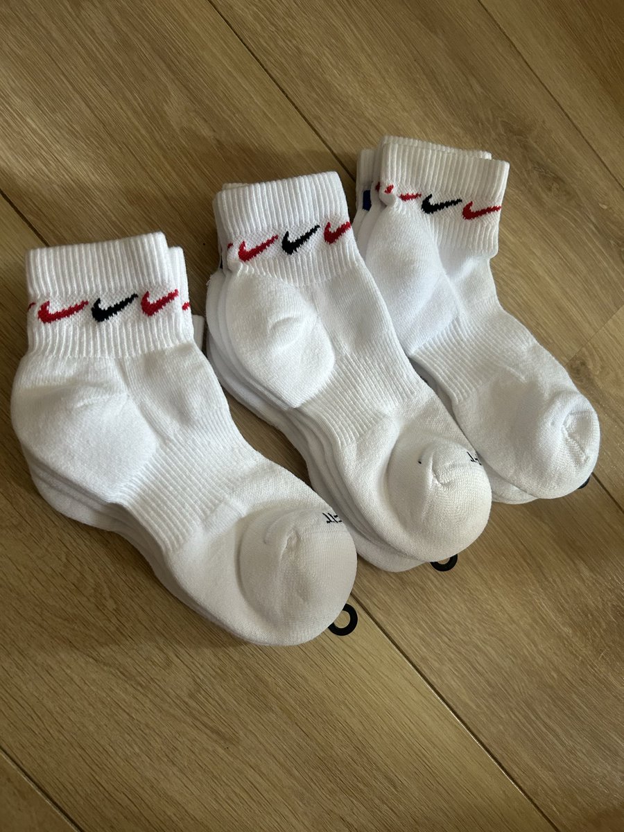 OdinAlphaKing's tweet photo. Can’t go wrong with fresh white Nike socks 😈 https://t.co/9s7gsWjw9D