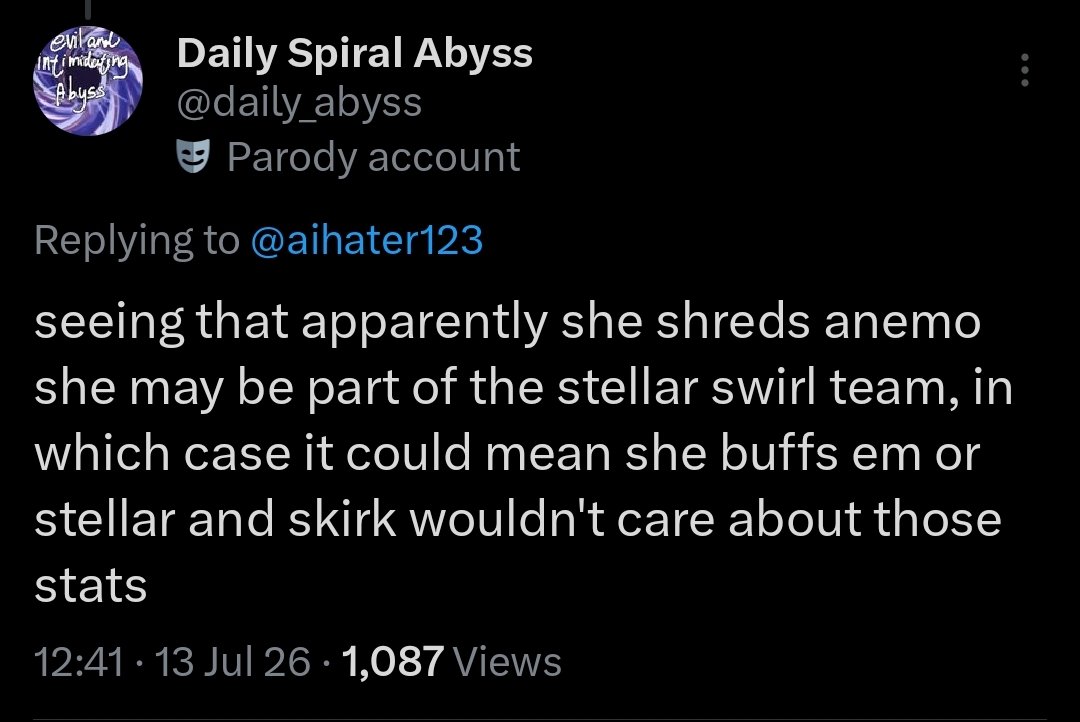 Daily Spiral Abyss tweet media