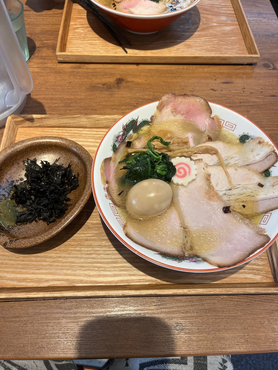 tonoman0229's tweet photo. こないだは北区にある麺屋　川の口さんにて特製つけ麺の塩を✨✨

そして今日のお昼は出雲崎町にある麺処いずも屋さんにて特製塩生姜らーめんを✨✨

どれもこれも美味しくて恋しくて逢いたくて震えました！！

美味しかったです✨ご馳走様でした🙇‍♂️ https://t.co/Yc71zKOPK8