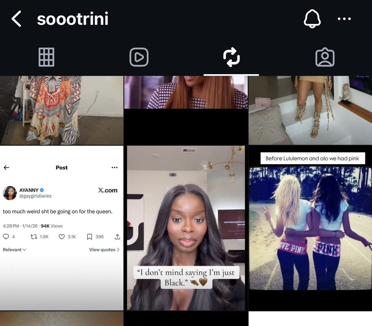 meemzbeemz's tweet photo. mind you this girl probably got the courage to go on LI bc olandria opened up doors for black women &amp; showed them what’s possible. hate that y’all putting two bad bitches against each other. scarcity mindset so deep, y’all think celebrating one BW requires disrespecting another. https://t.co/fE0lK0153G