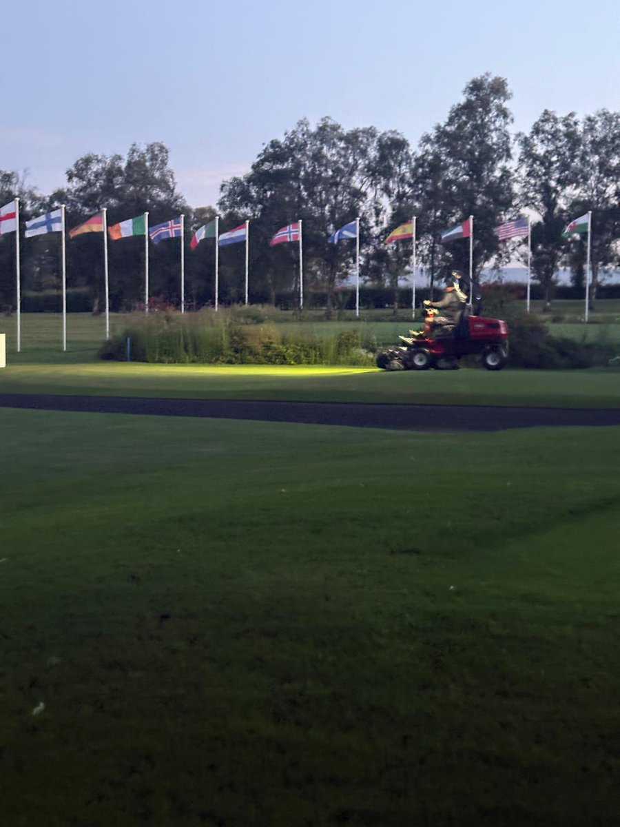 Clitheroegreens's tweet photo. First competition day of the McGregor trophy 2026, big effort by the team over last couple of days carrying out course preparation working 14hrs both days then in  this morning at 4am for day 1. https://t.co/jJrwjfra75