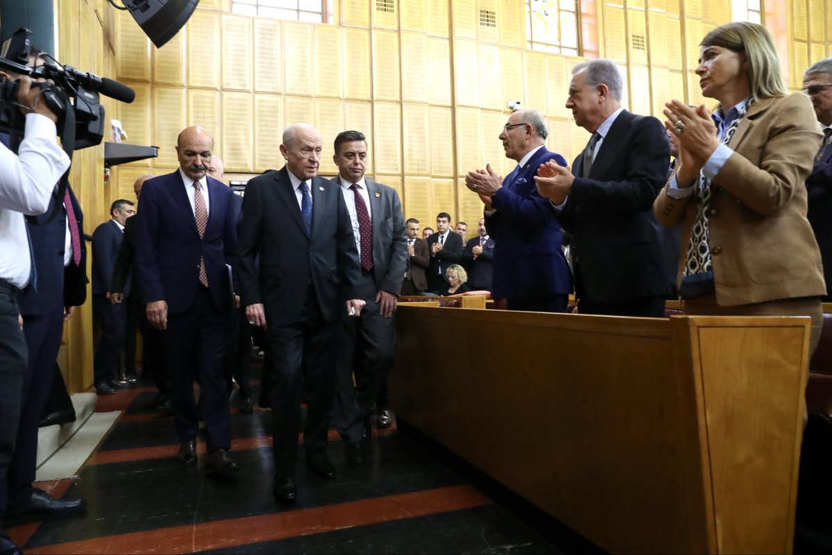 MhpTbmmGrubu's tweet photo. Genel Başkanımız Sayın Devlet BAHÇELİ @dbdevletbahceli TBMM Grup toplantımızı gerçekleştirdi. 
14.07.2026 https://t.co/e7eZzHn48b
