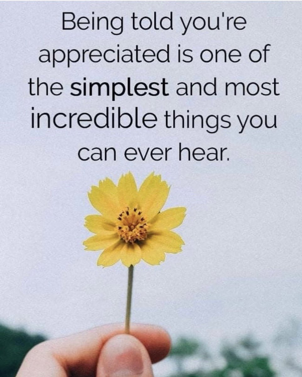 gratefuledu64's tweet photo. Let’s share a little appreciation with someone today! 🥰
I’ll start…
I appreciate you for the little things you do, like taking time to read this today and for being inspired to share your appreciation with/for at least one other person!
Have an amazing day!
#GratitudeInAction https://t.co/WqfCmNpwMo