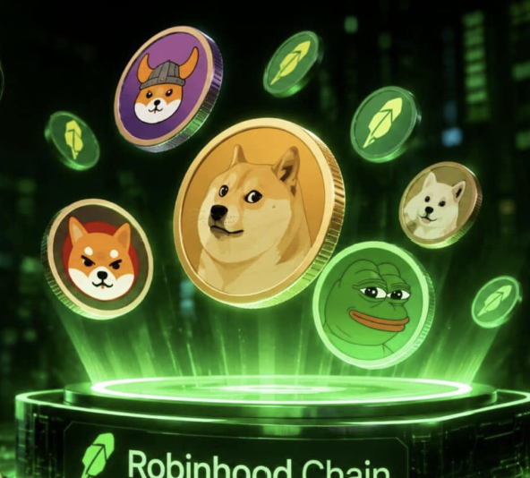 CryptoMoonPres1's tweet photo. Robinhood built Robinhood Chain for tokenized stocks.
Instead, memecoins became its biggest success story.Since launching on July 1, the chain has attracted 800K+ addresses and $135M TVL, with speculative trading far outpacing tokenized equities.
#Robinhood #CryptoBlockchain https://t.co/FVS2NxX8Qp