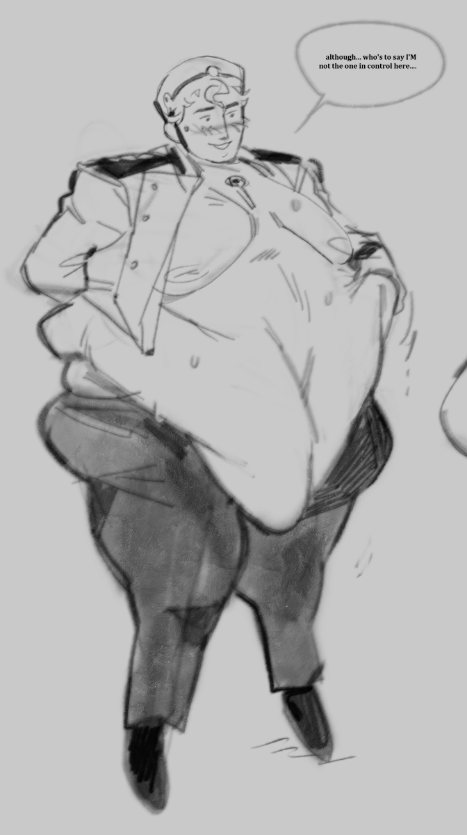 moths_ace's tweet photo. severe burnout where I find myself having no desire to draw fetish art at this time but I will post giant doorman and flee https://t.co/a6BngEa8Gc