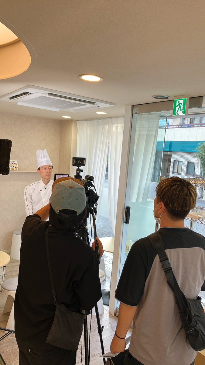 torkuchen's tweet photo. 7月14日(火)18:00

8月放送の取材を受けました。
詳細はお楽しみに。 https://t.co/82UeA6A2bq