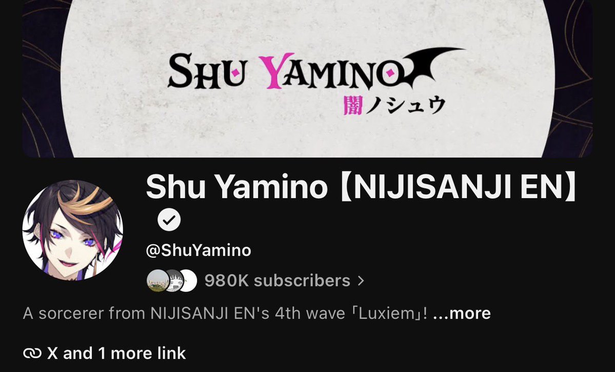 shu_yamino's tweet photo. 980k!!! thank you!!!!
98万人ー！ありがとうございます！！ https://t.co/xWHWrhZdrP