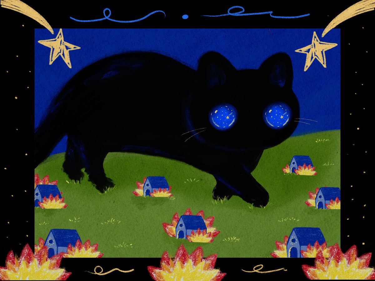 miruchantries's tweet photo. interrupting the night🌑

#illustration #イラスト https://t.co/M5FRTwEKVZ