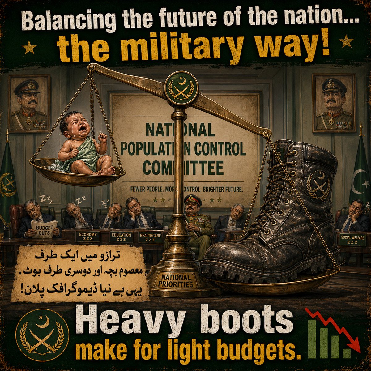 GildedVers35915's tweet photo. Will citizens have to salute a major before buying contraceptives at the pharmacy. The aggressive militarization of mundane daily life is suffocating the entire nation. We are choking under this endless authoritarian rule and incompetent leadership. #Dictatorship #CurbPopulation https://t.co/SsVuvpdGsi