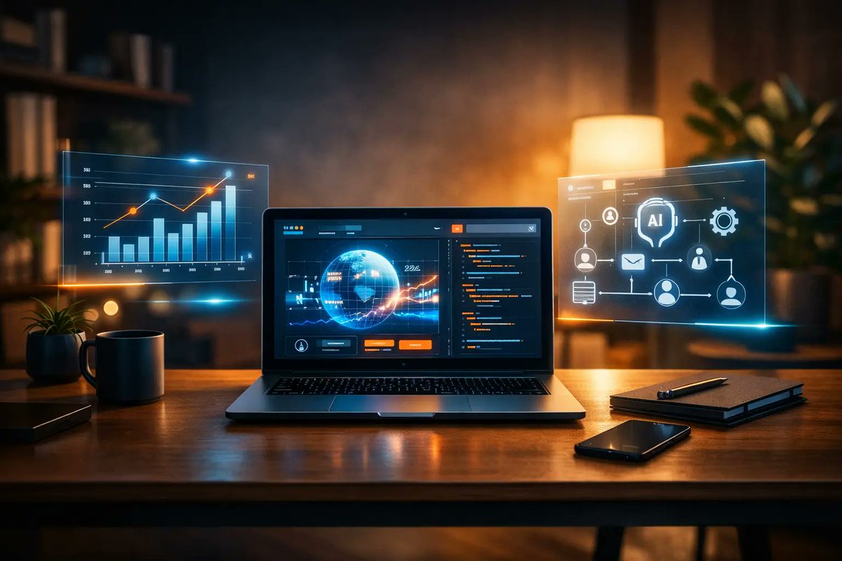 SistemasCorePro's tweet photo. In 2026, the gap between a struggling business and a market leader is your tech stack 🛠️📈

You don't need a massive team anymore; you just need smart, automated systems. Here is the blueprint. 👇 https://t.co/nfrfCatJ0Z