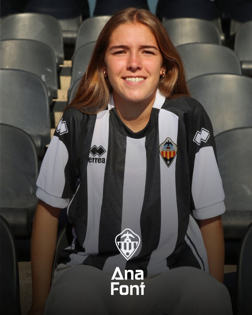 CDCastellonFem's tweet photo. 🆕 Ana Font seguirá formando parte del Femenino ‘B‘ tras su ascenso

🧨La delantera ha participado en varias ocasiones con el primer equipo demostrando su trabajo y calidad sobre el terreno de juego

#PPO👂 https://t.co/Qeiw1UHBYt