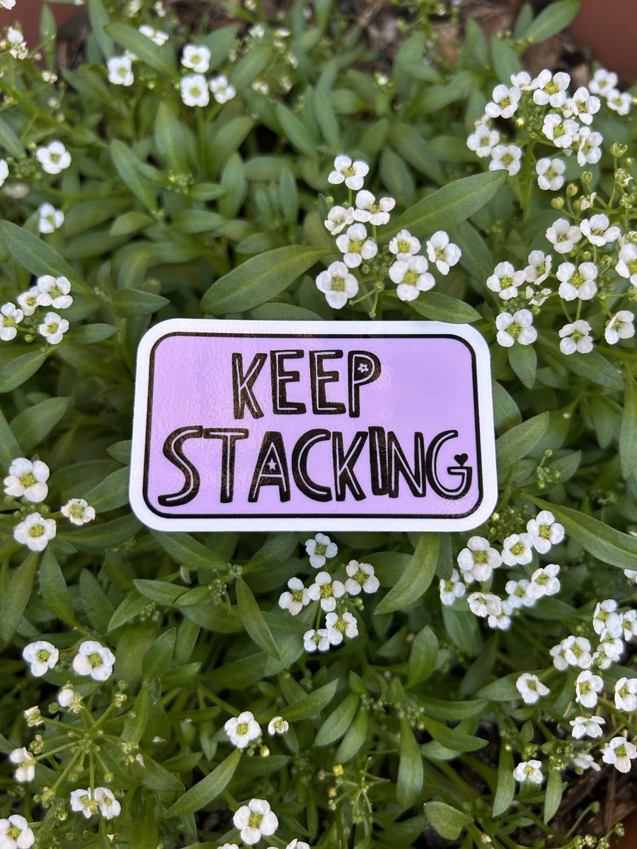 GatheredSats's tweet photo. Just a little reminder: Keep Stacking 😋
This sticker is included in the first edition of Gathered Sats mail club. Head to the link in bio to sign up!
#bitcoinmail #bitcoinwomen #womeninbitcoin #snailmailclub #stackingsats https://t.co/SdVQTE3zJ7
