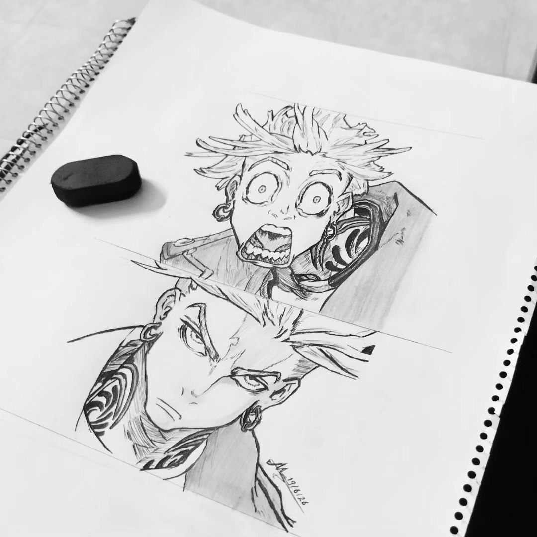medov9c's tweet photo. Enjin from Gachiakuta 🤍

#inkdrawing  #anime #gachiakutamanga https://t.co/PtHcd16r4G