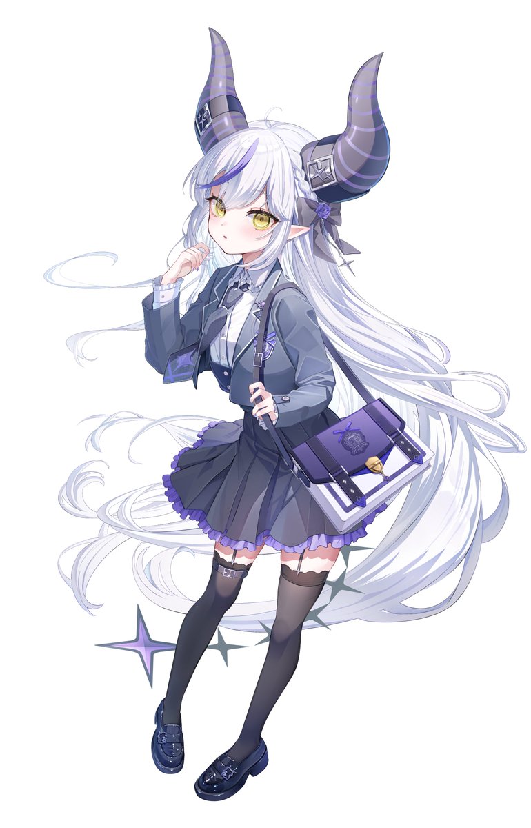 RT @sakimr1020: 制服ラプ様 #laplus_artdesu*