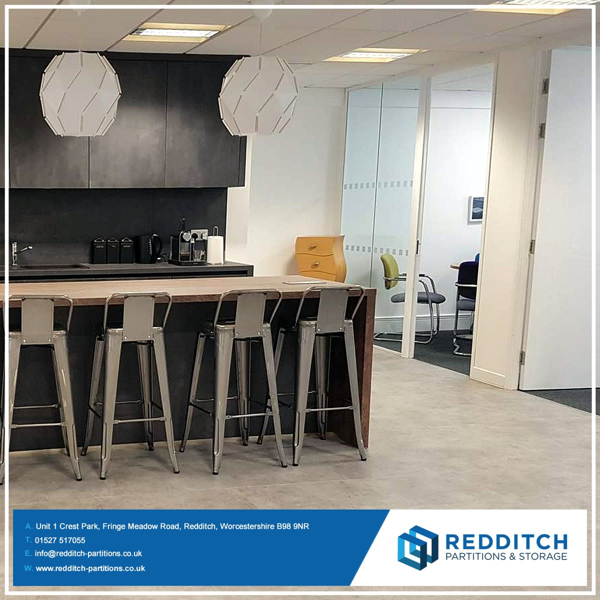 redpartitions's tweet photo. New and refurbished offices are embracing the benefits of incorporating a dedicated breakout area and we are committed to providing inspirational and efficient refreshment stations to enhance today’s working environments.

#BreakoutArea #OfficeDesign #TeaStation #OfficeRefurb https://t.co/urswAQZgAM