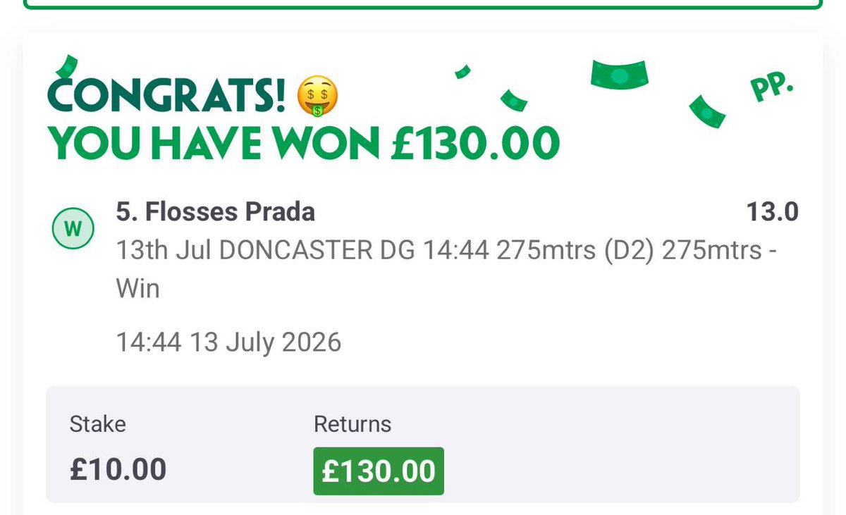 Trap2HareTips's tweet photo. What a day for premium 💥

Ending the day +16u ✅

What an insane day with a 13.0 -> moving into 3.5 and taking the win 😮‍💨

Join in on the winners 🎯 https://t.co/pm8ui2AorP