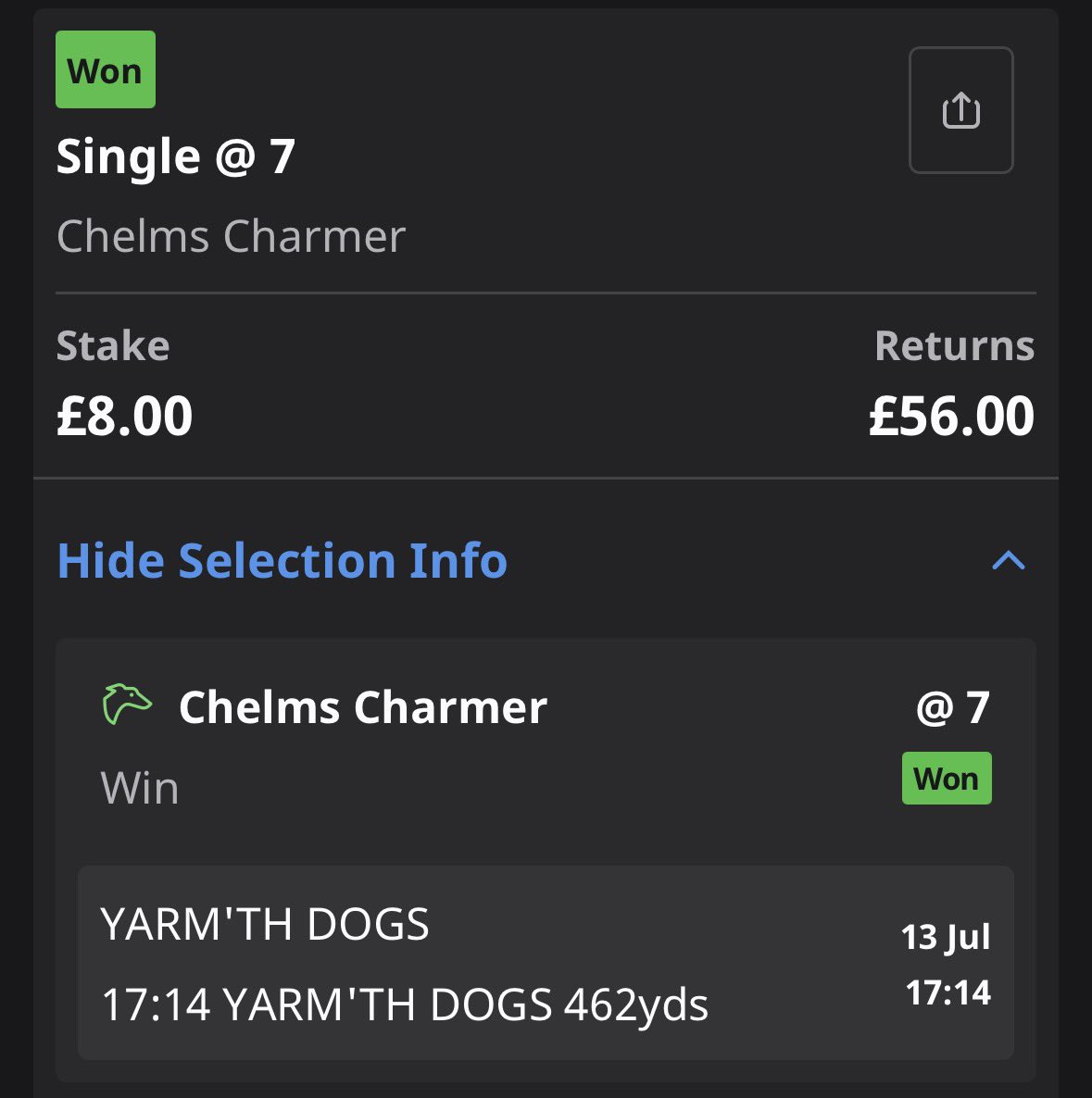 Trap2HareTips's tweet photo. What a day for premium 💥

Ending the day +16u ✅

What an insane day with a 13.0 -> moving into 3.5 and taking the win 😮‍💨

Join in on the winners 🎯 https://t.co/pm8ui2AorP