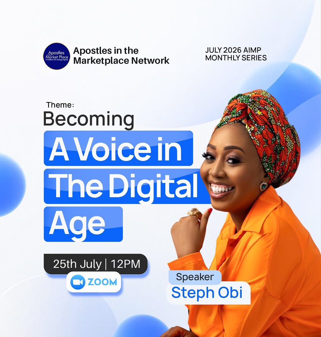 AiMP_Network's tweet photo. What if your biggest opportunity is hidden in the knowledge you already have? 👀

Join us on the 25th of July, with Steph Obi for “Becoming a Voice in the Digital Age” as we explore how to turn your knowledge into a voice that carries influence.

Register: https://t.co/LlSvZu6wqV https://t.co/D3TPoWcDZ5