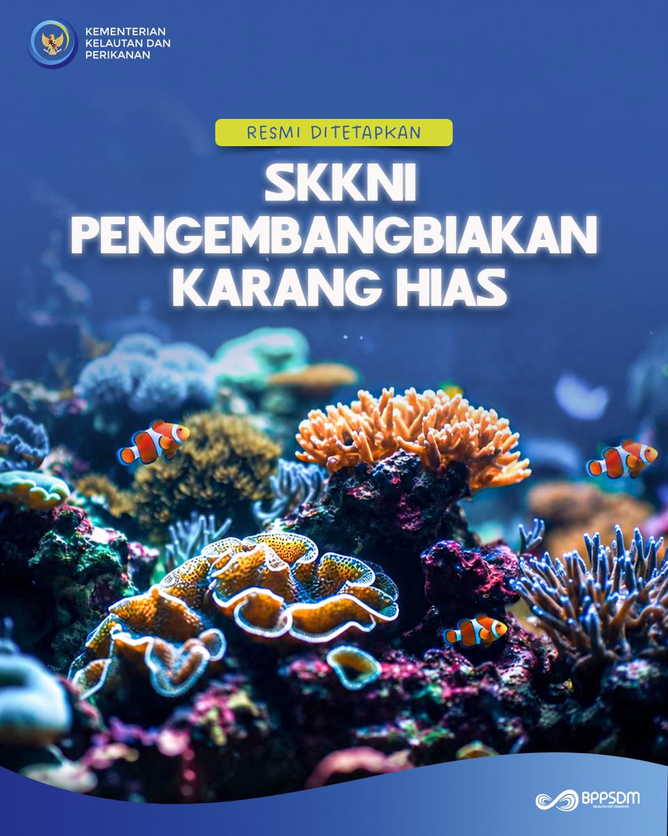 bppsdm_brpsdi's tweet photo. #SobatBahari, @kkpgoid melalui #BPPSDMKP berkomitmen mencetak #SDMKP yang kompeten, tersertifikasi, dan siap memenuhi kebutuhan dunia usaha dan dunia industri

#KKPGOID #SDMUnggul #SKKNIKarangHias @saktitrenggono @in_radiarta @bppsdm_kp @bppsdm_pusatss @bppsdm_puslatkp https://t.co/J06eg7tJQi