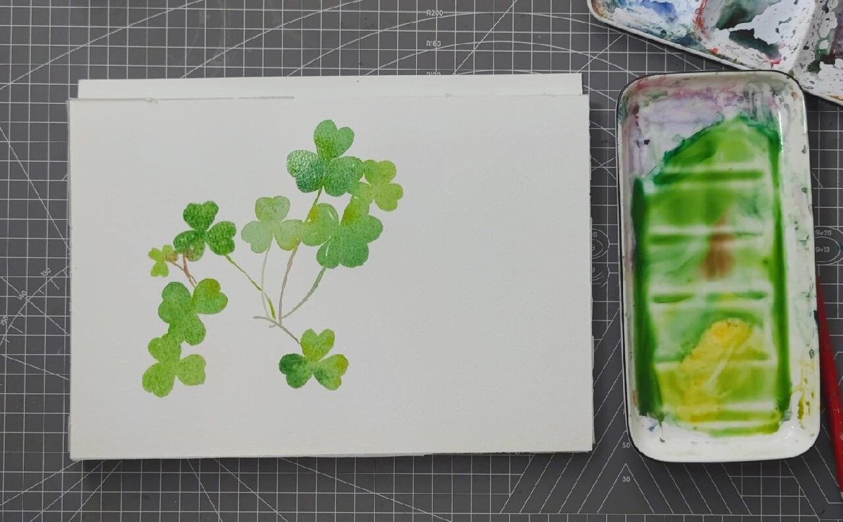 maisonathome's tweet photo. Want to pick up a new skill 10 mins a day of watercolor doodling can unlock your creativity and calm your mind—no experience needed! Start today, you’ll love it. https://t.co/bj8elh1Hm8