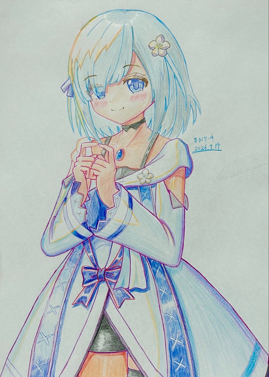 maocake_kai's tweet photo. れんぱす✨
色鉛筆で描きました！ https://t.co/bBNX1Hrivu