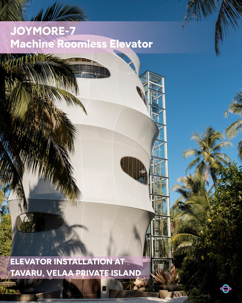 movebyzero's tweet photo. Installation at Tavaru, Velaa Private Island.
This project features the IFE Joymore-7 elevator system, delivered and installed to meet the highest standards of performance, safety, and finish.
#MovebyZero #Installation https://t.co/ZkfYaqlHJ0