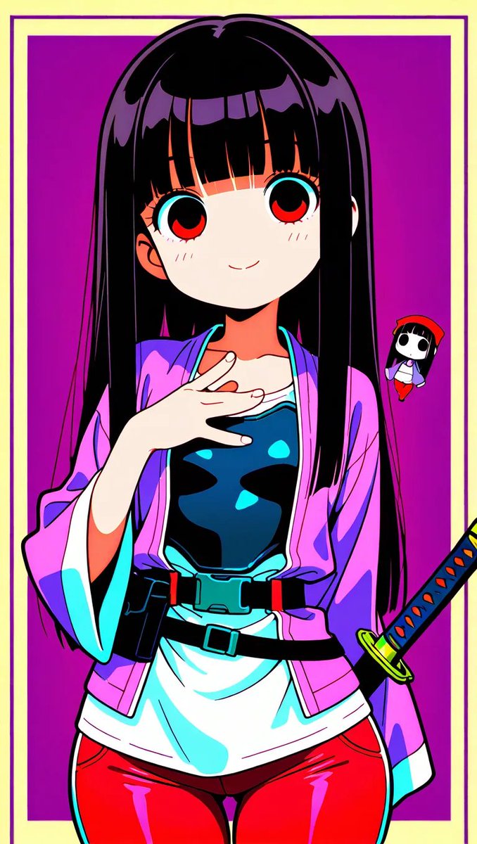 umaky53sr's tweet photo. もう一つ
最近練成の少々の破綻や失敗は気にしない事にした
指がぁ背景がぁとおかしい所気にするのが馬鹿馬鹿しくなった
商業じゃなく自己満足だから好きにやる
#AIアート #AIイラスト #AI画像生成 https://t.co/o35X5WH9S7