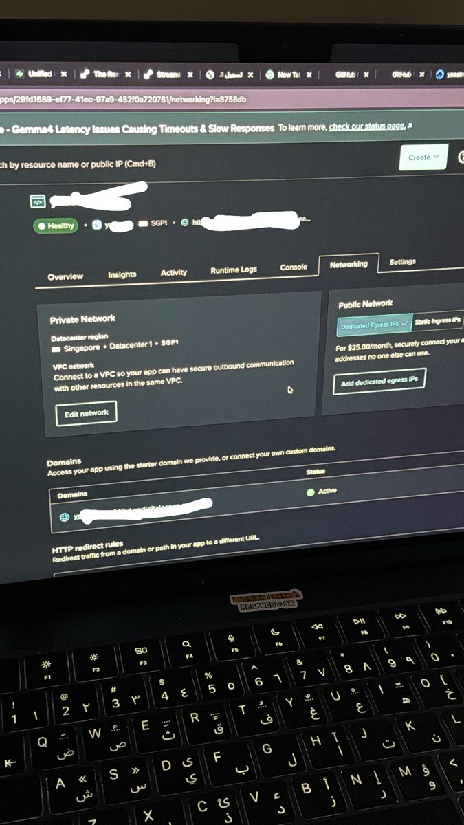 JustxMyth's tweet photo. اذا تتذكرون قلت اني سويت Full-Stack Web app لاخوي  بالفايب كودنق واستضفته على موقع render الباقة المجانية

والصراحة كنت اعاني بشكل، مشاكله ماله نهاية. وكل ١٥ دقيقه الموقع يطفي ولازم تشغله بنفسك ويكرش كثير بدون اي سبب

اليوم اول ما صحيت من النوم تذكرت الGithub student pack قلت ليه ما اخذ فره عليه لعل وعسى احصل شيء يفيدني للاستضافة

وابشركم صار عندي 200$ كريديت في Digitalocean اقدر افسق وانا مرتاااااححح اقسم بالله القيتهب باك شيء اسطوري اي احد عنده ايميل جامعي لا يفوته