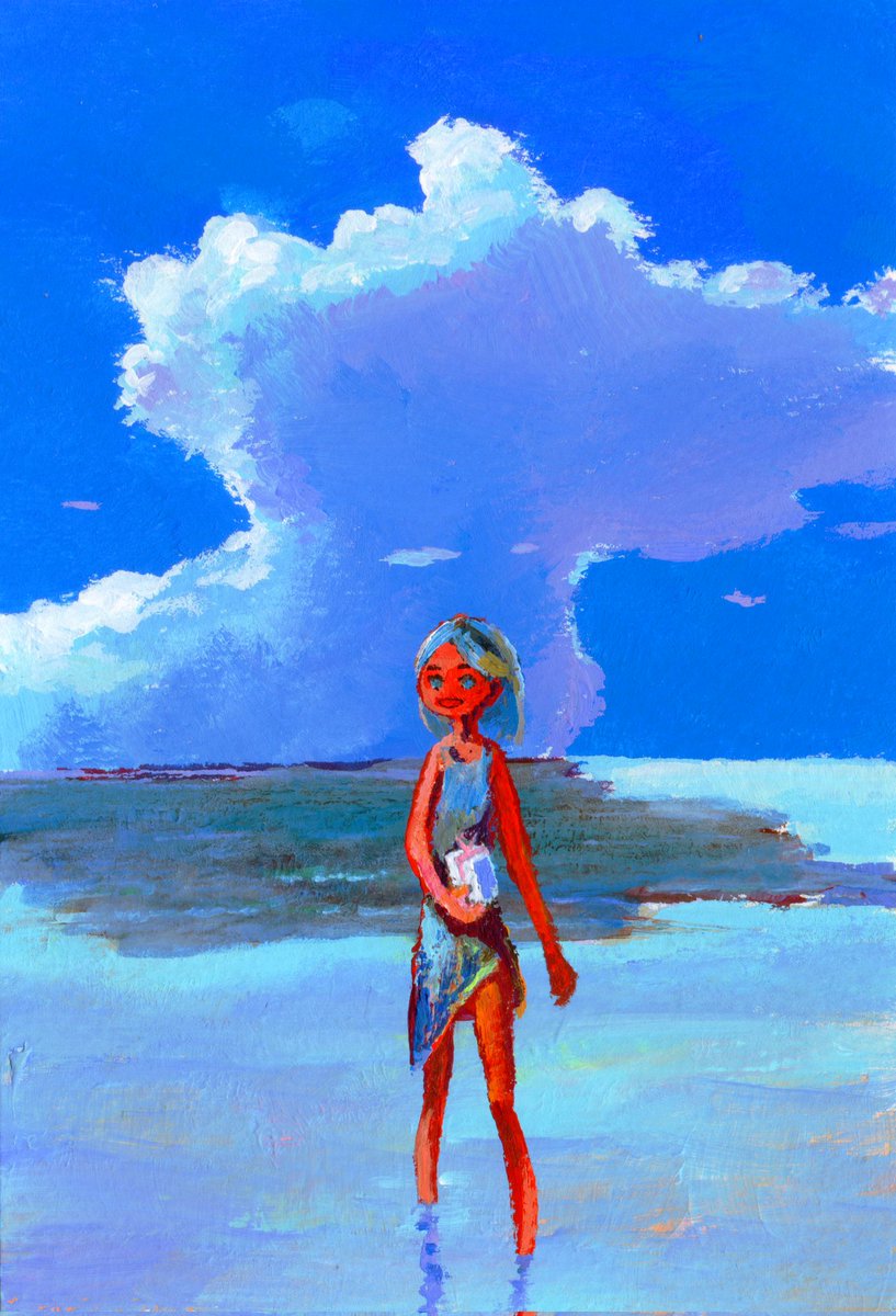 kuusoukaiga1976's tweet photo. 再掲『凪の子 -3』
#空想絵画物語 #illustration #art #paint #fantasyart #picture #droing #sketch #livepaint #イラスト #ライブペイント #絵 #スケッチブック #絵描きさんと繋がりたい #イラスト好きさんと繋がりたい #絵を描く人々 #絵描き #創作 https://t.co/dMdfPnI1kn