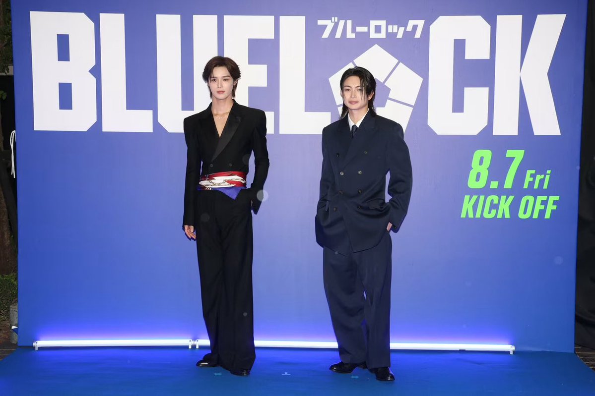 ampworks295's tweet photo. K （&amp;TEAM） @andTEAMofficial 
BLUELOCK WORLD PREMIERE  BLUELOCK 8/7(Fri) KICK OFF

STYLIST :  MASAYUKI SAKURAI DESIGN / PRODUCTION : AMPWORKS

@ampworks295 
Click and check the archives

#andteam  #andteam_k #bluelock #ブルーロック https://t.co/HrvaFoCx9F