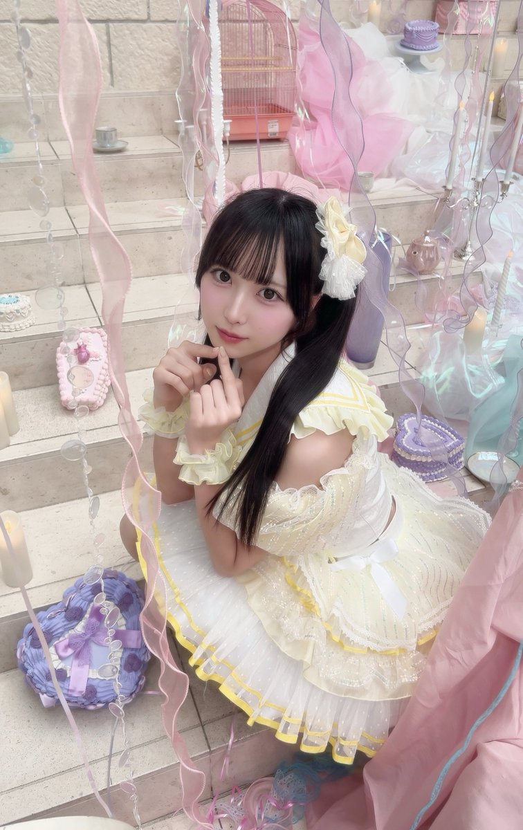 すいっぷ情報📢💧 💛今月26日（日）オンライン特典会💛 衣装は溶けかけ